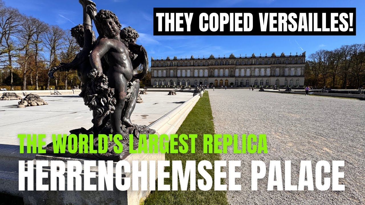 Herrenchiemsee Palace Walking Tour | The World’s Largest Replica Of Versailles in Bavaria Germany