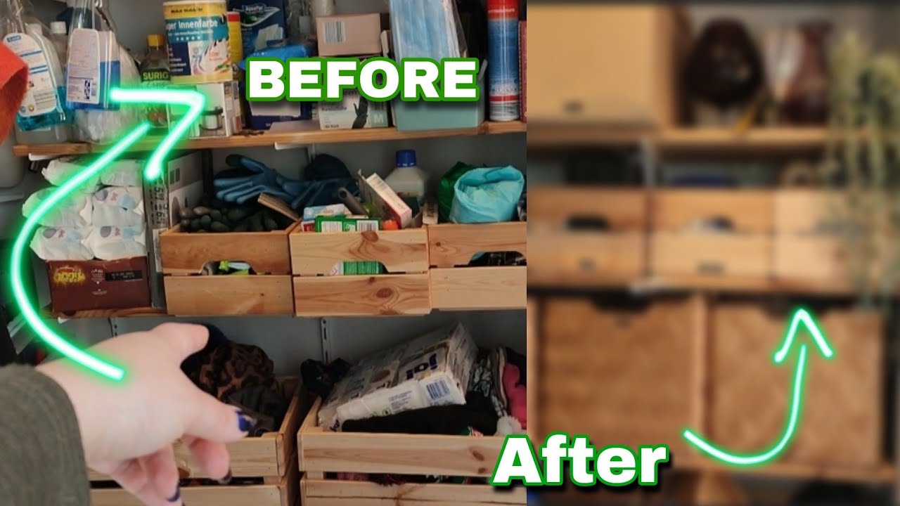 Abstellkammer ✨ ROOM MAKEOVER ✨ inkl. K&uuml;nstler Vlog ohne Kunst *m&ouml;chtegern aesthetic*