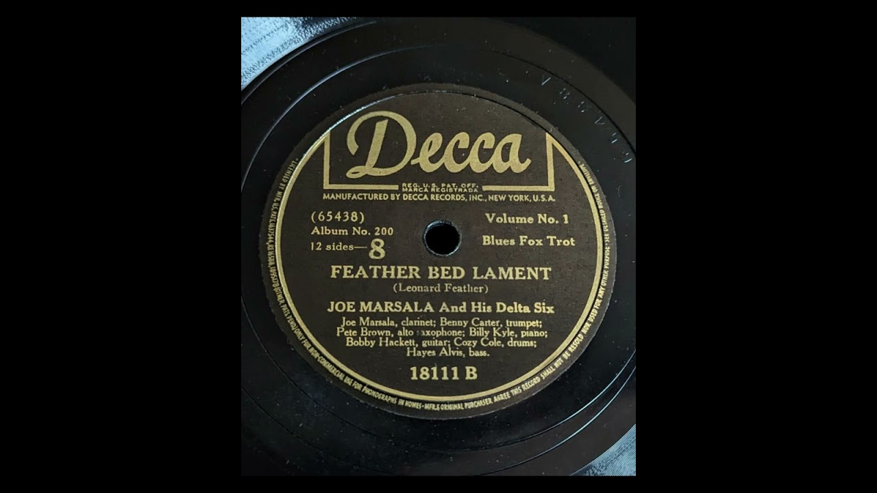 Joe Marsala & His Delta Six - Feather Bed Lament