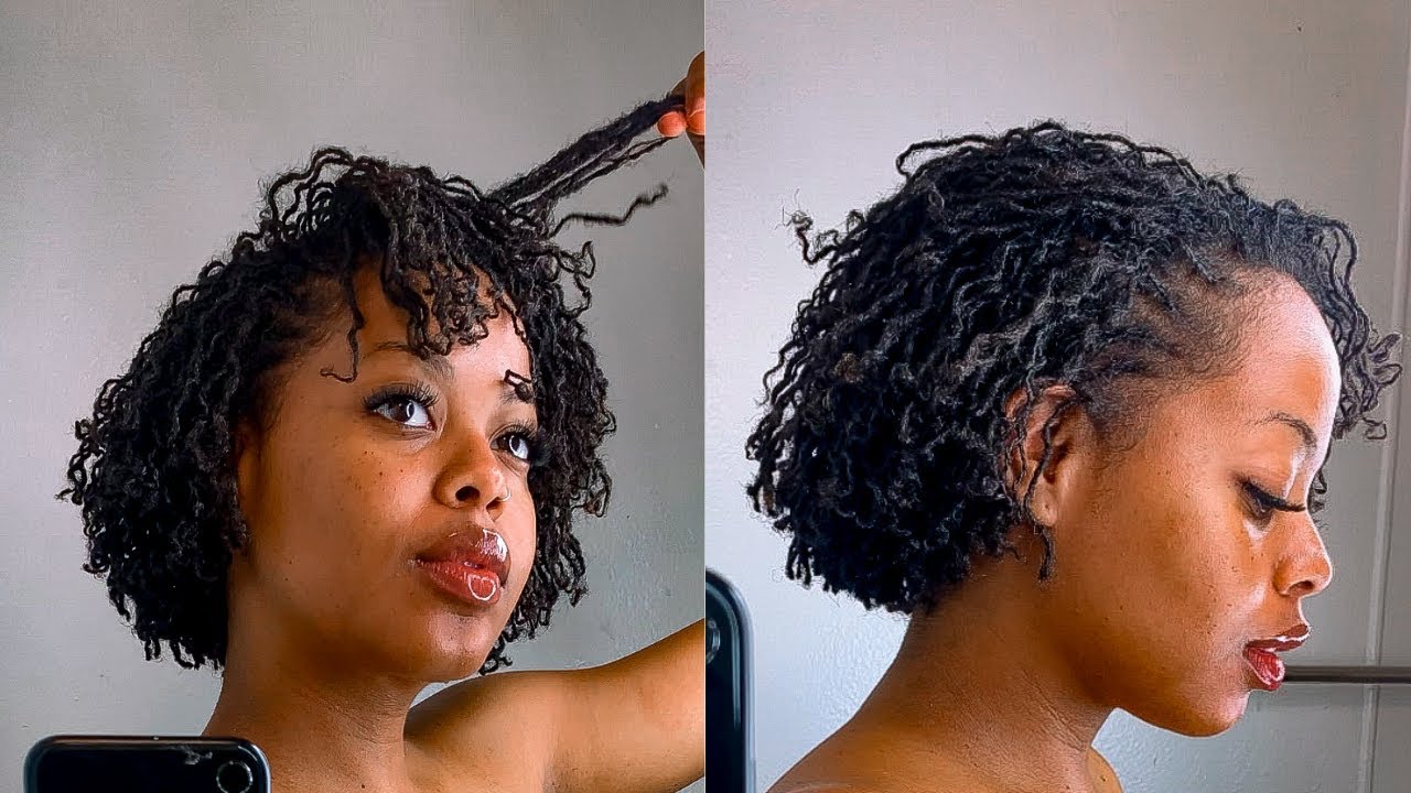 the PERFECT BRAID OUT on MICROLOCS | WATER ONLY | NO MOUSSE NO GEL