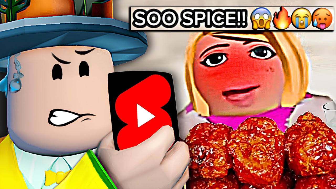 Жареные шорты Cringe Roblox... (MUKBANG)
