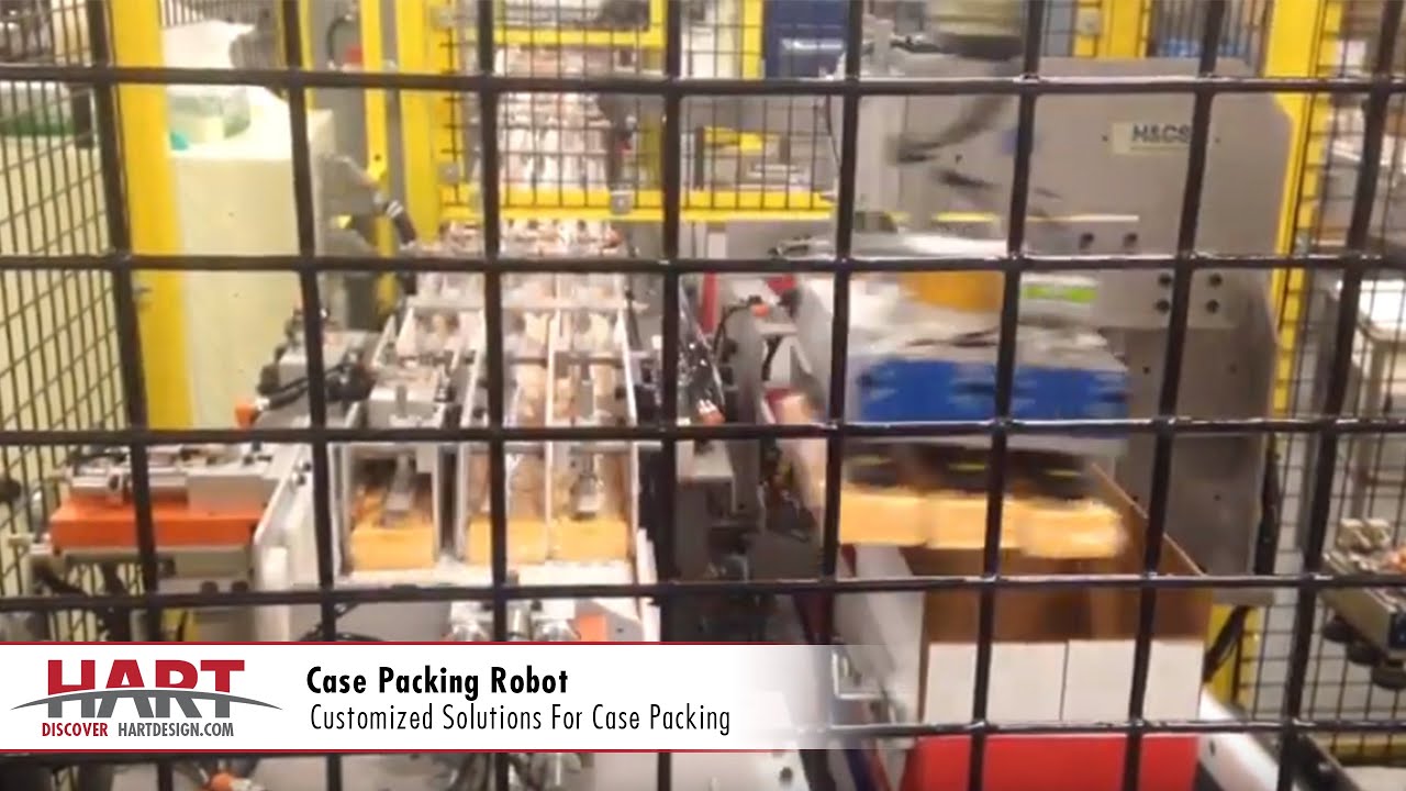 Case Packing Robot | Packaging Equipment | HART Design & Manufacturing