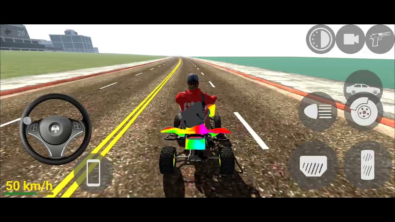 Franklin driving new rgb atv bike 