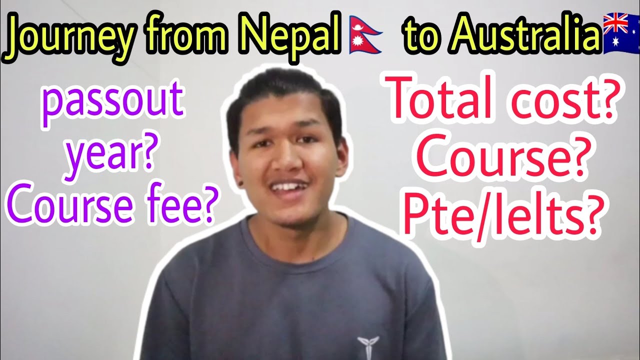 My journey from Nepal🇳🇵 to Australia🇦🇺 || My total cost|| passout year?| Course?| Ielts/pte? Detail|