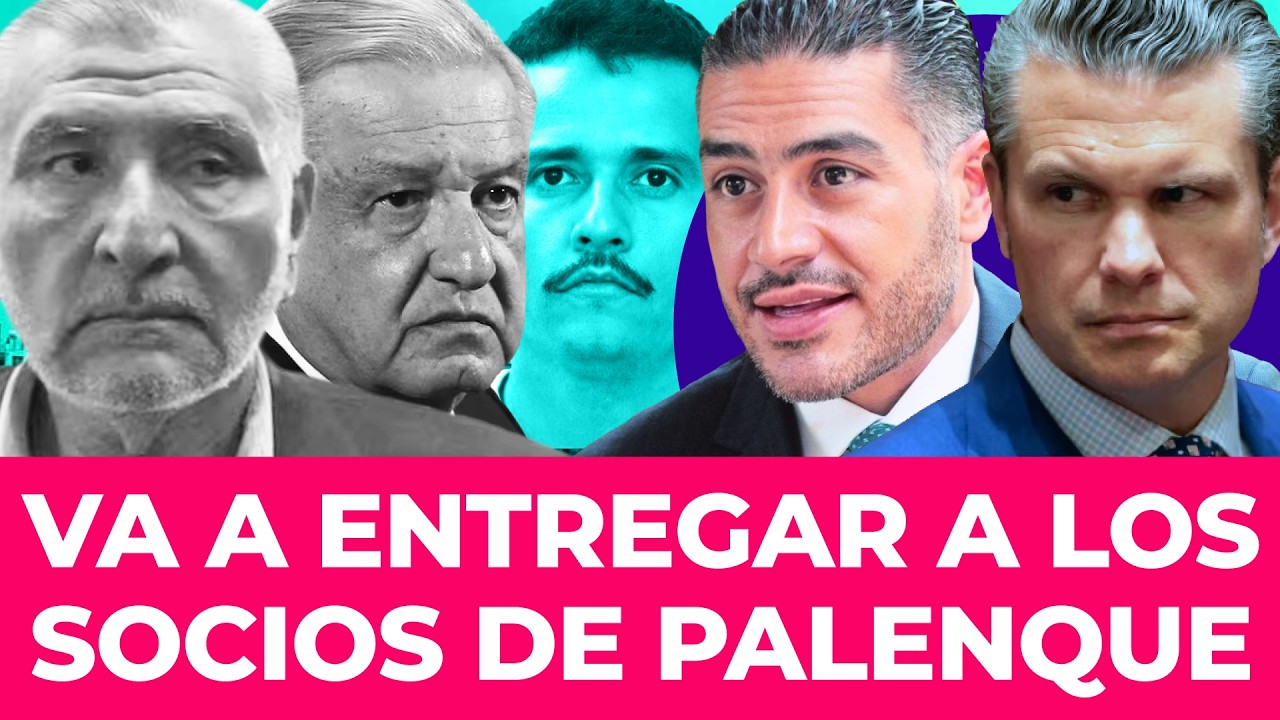 &iexcl;CAE EL PRIMERO! Harfuch va a entregar a los socios de Palenque a EUA
