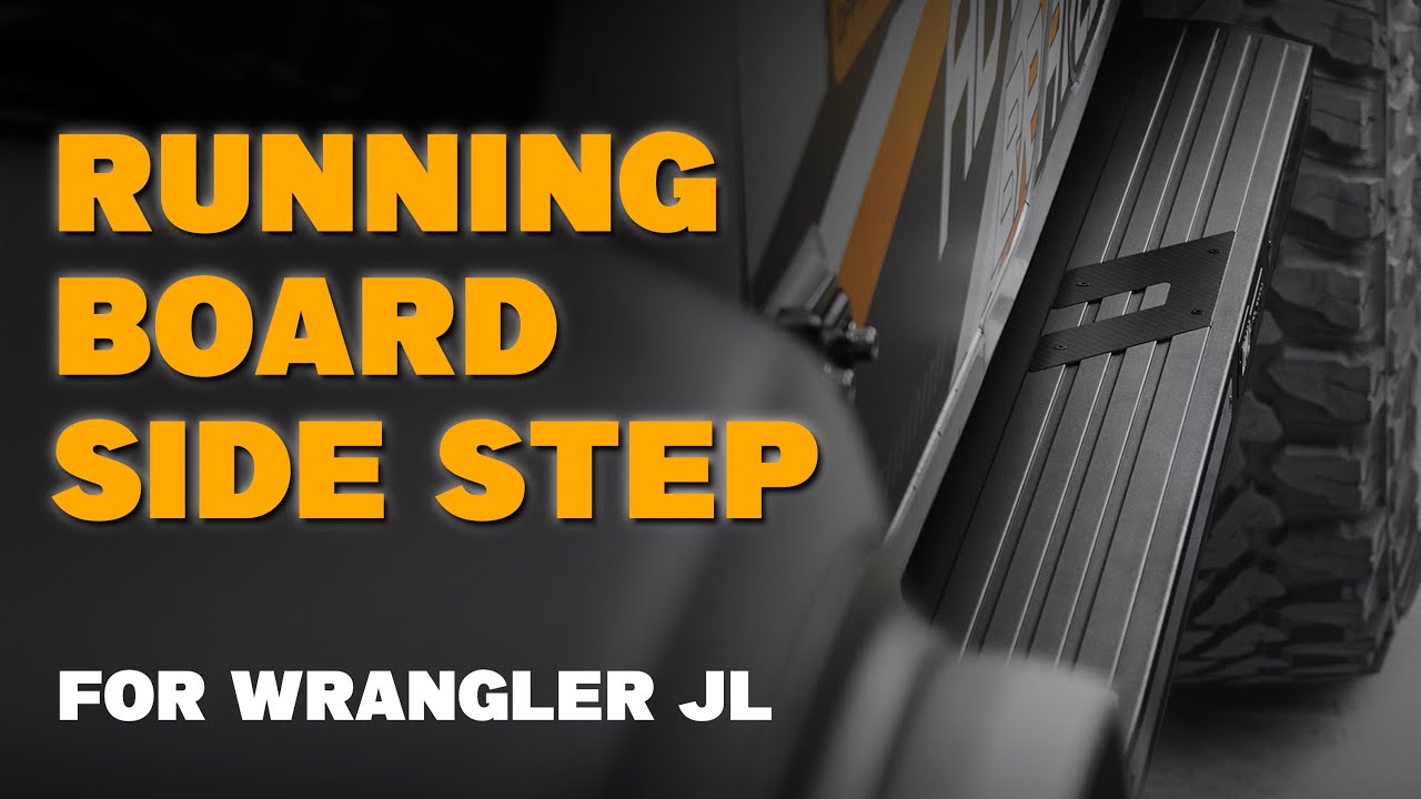 OMU Genesis Jeep Wrangler JL Side Step