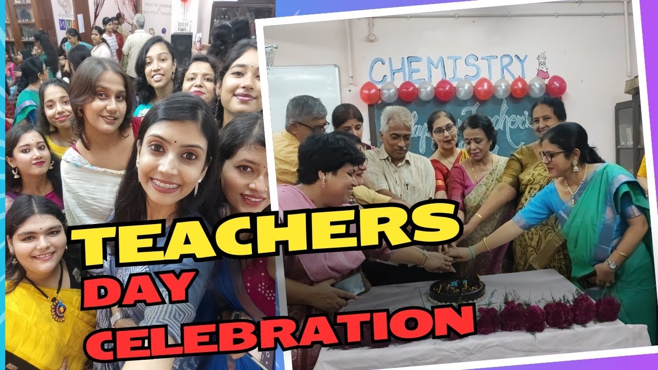 Grand Teacher's Day Celebration 🎊 Bethune College~Chemistry Department | #collegevlog #vlog #viral