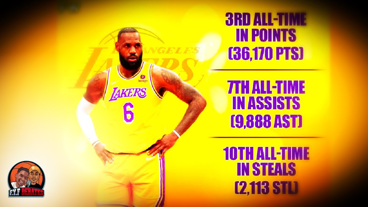 LeBron Is Top-10 All-Time In Pts, Ast, And Stl | Critics Now Say Stats Are Meaningless 😂