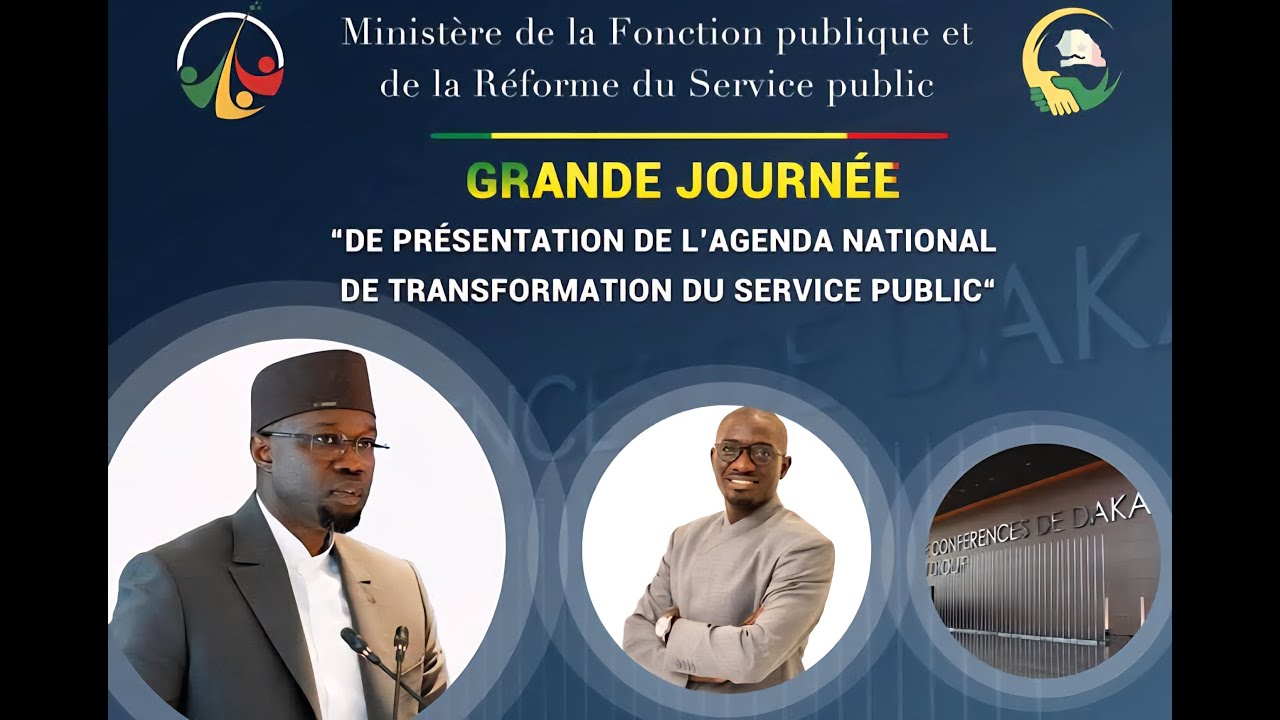 DIRECT CICAD - Présentation officielle de l’Agenda national de transformation du Service public