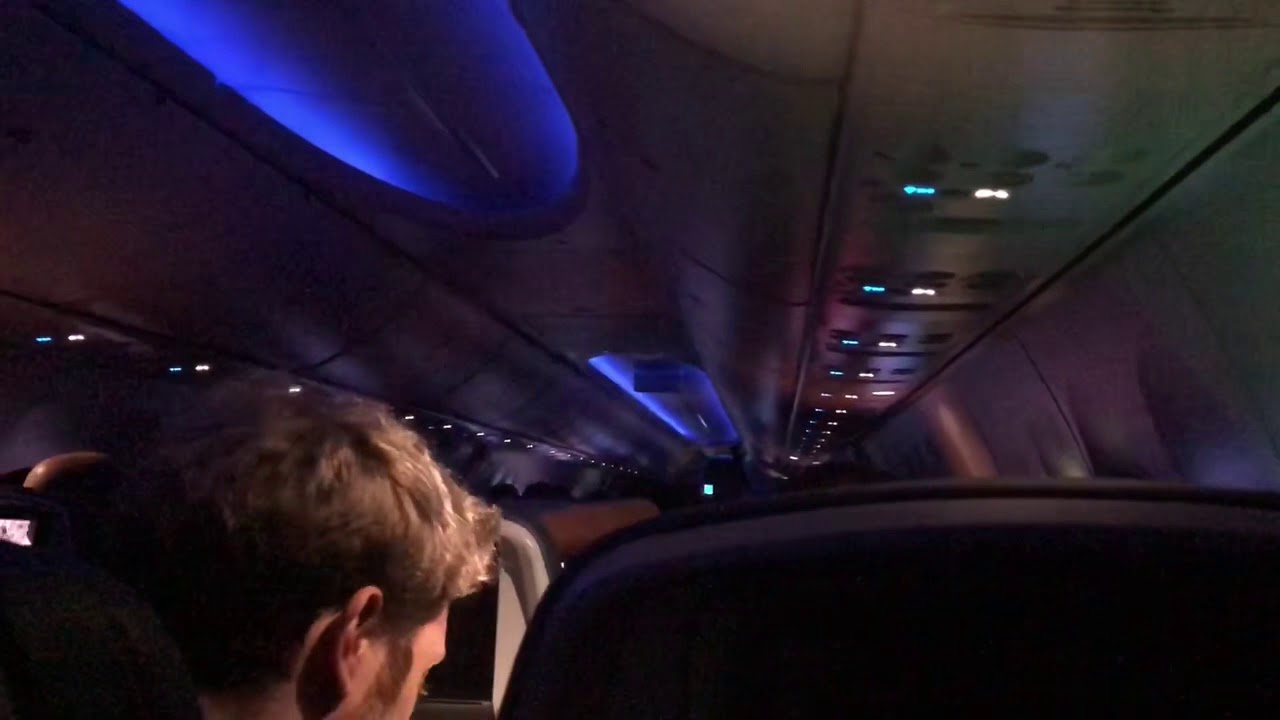 Delta Boeing 737-900 Take-off Airplane Cabin Sounds *ASMR for Sleep*