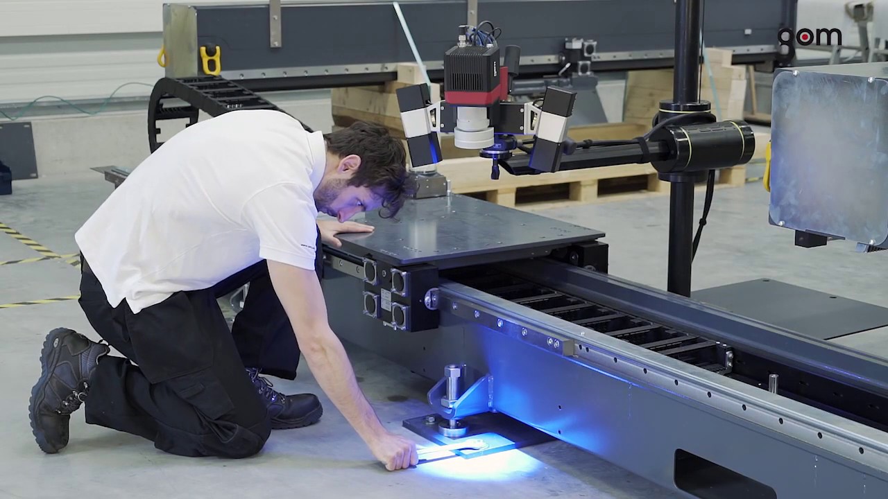 GOM ARAMIS 3D Camera Component Testing