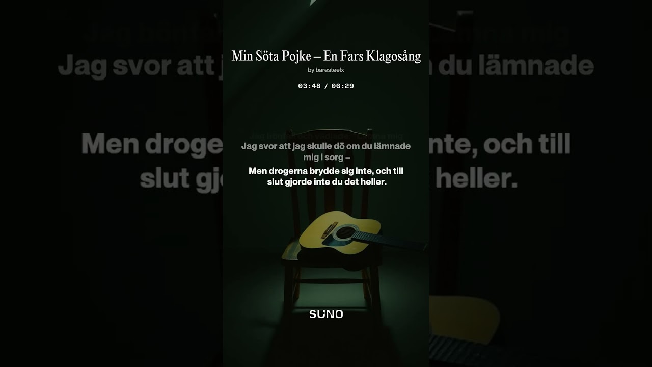 Min Söta Pojke – En Fars Klagosång