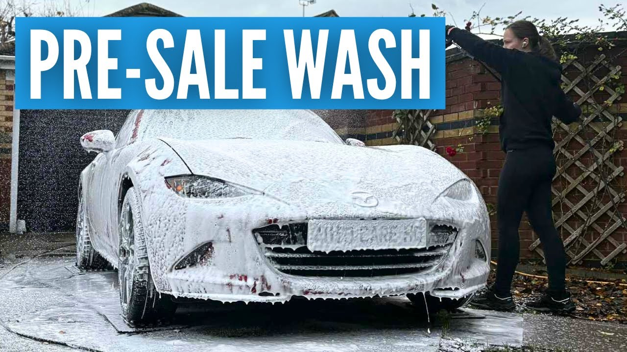 The Pre-Sale Car Wash on My MX-5
