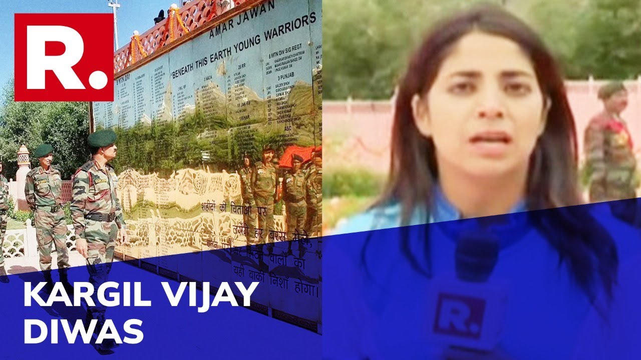 Republic Reports From Kargil War Memorial As India Pays Homage To Bravehearts Of 1999 Kargil War