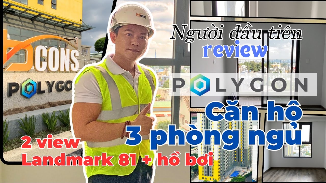 Review Sớm Nhất Căn Hộ 3 Ph&ograve;ng Ngủ 65m2 tại Bcons Polygon - View Landmark 81 v&agrave; C&ocirc;ng Vi&ecirc;n & Hồ Bơi
