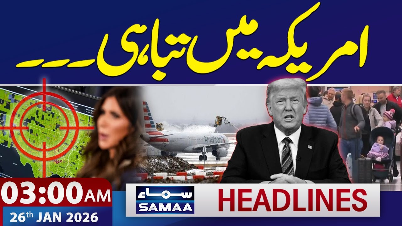 Monster Winterstorm Hits America | Massive Destruction | 03 AM News Headlines | 26 Jan 2026