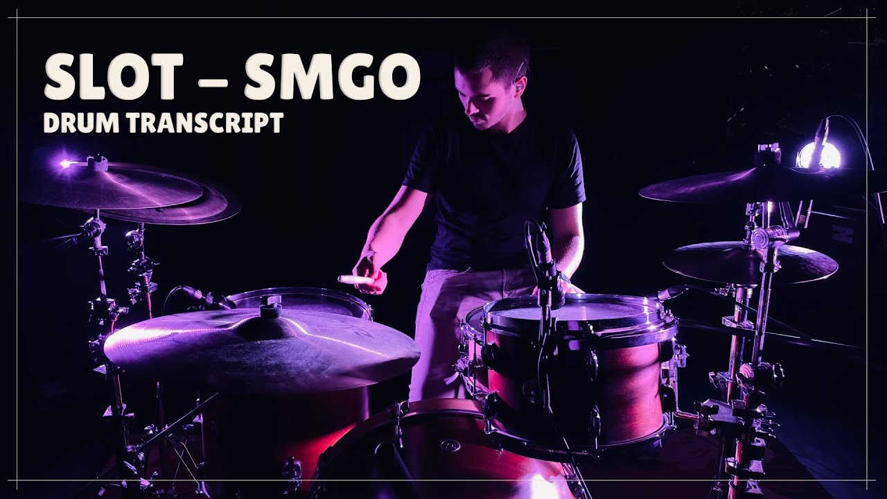 смго - слот drum play through with live transcription