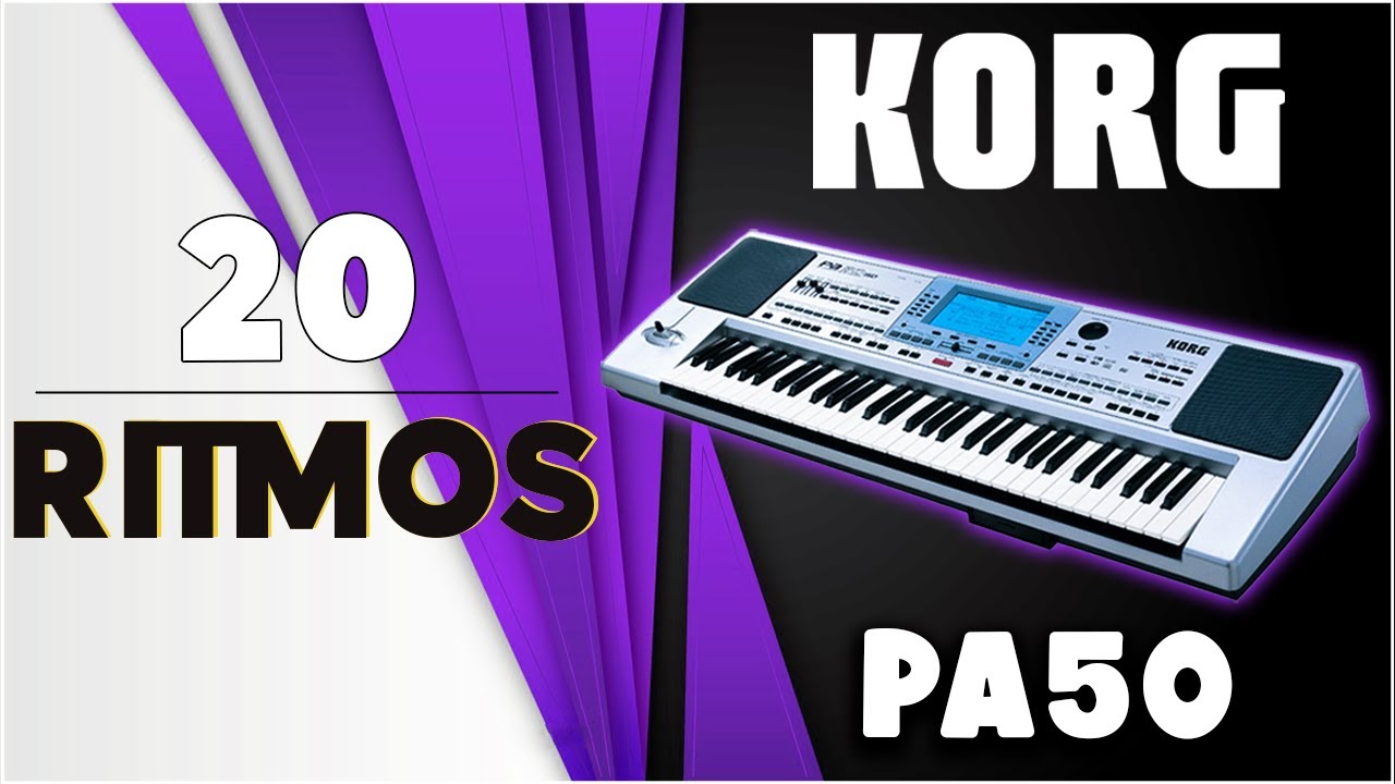 Ritmos Varios | KORG PA50 PA60 PA80 PA500 PA800 microarranger Liverpool i3 EK50