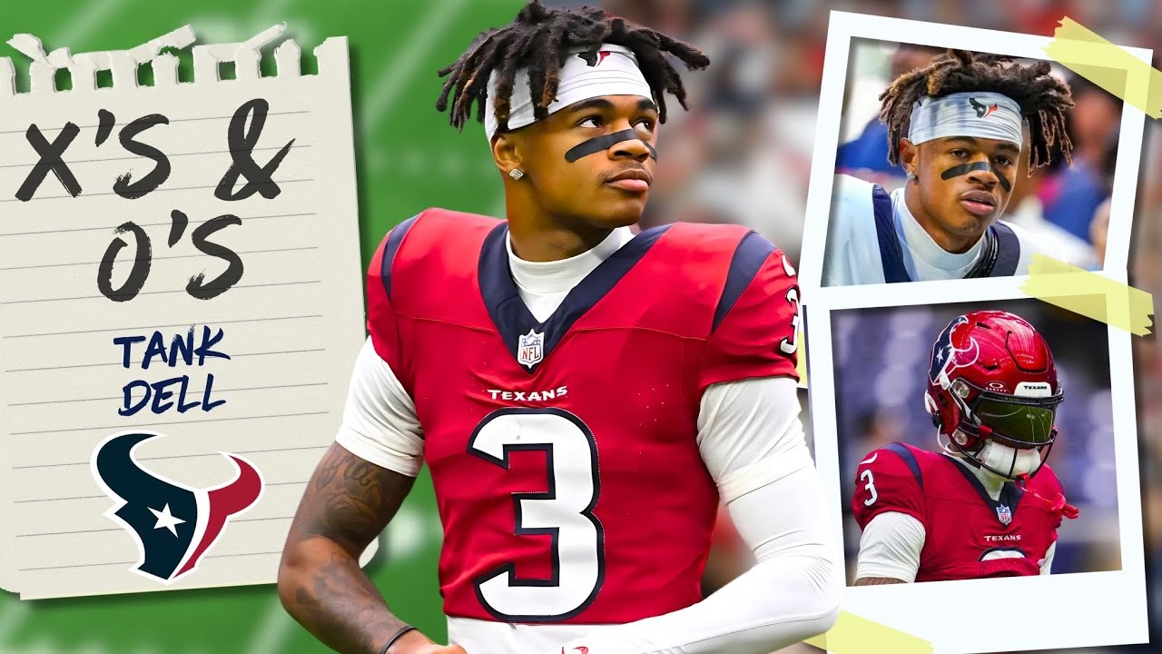 Houston Texans' star Tank Dell is about to go CRAZY in 2024 | film study