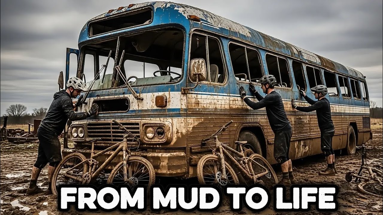 Buried in Mud for Years! IMPOSSIBLE Restoration of an Abandoned Greyhound Bus