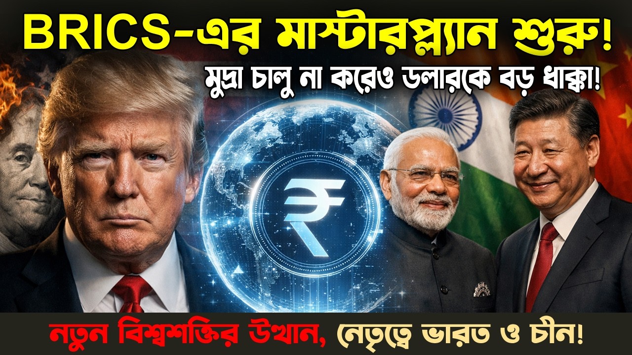 Dollar-এর সাম্রাজ্য শেষ? BRICS New Payment System Explained! | ভারতের বড় চাল! | Odvut Othocho Bastab