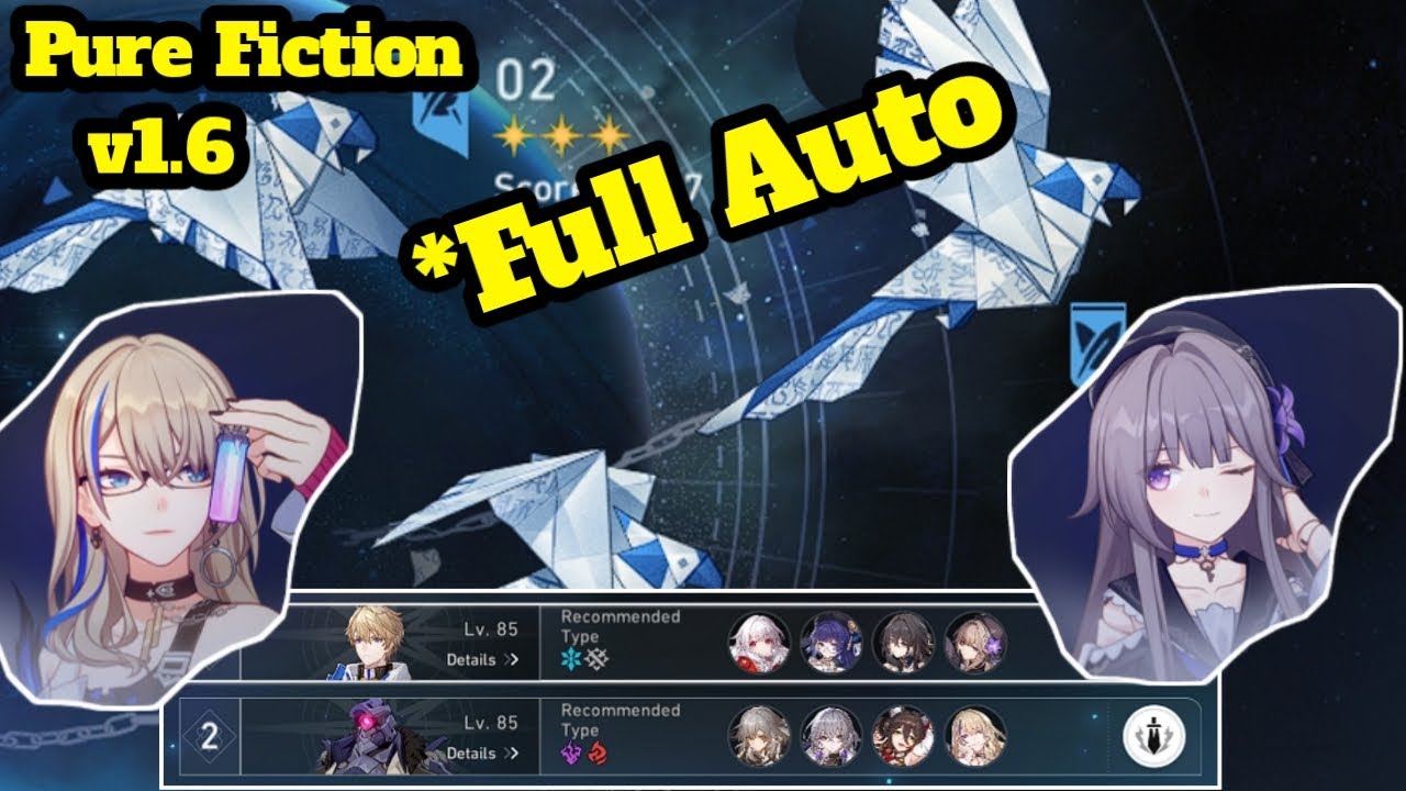 New Pure Fiction 12 V1.6 Full Auto Herta & Serval | Honkai Star Rail