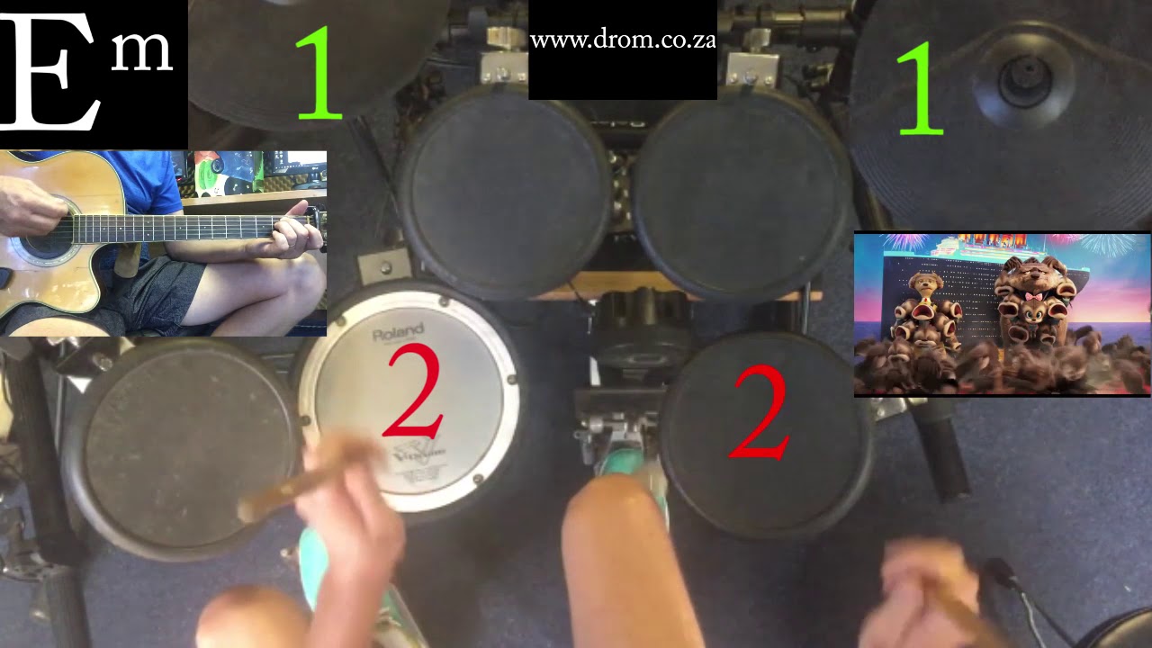 TRUMPET SONG HANS DROM PROJEK GUITAR TUTORIAL BEGINNER DRUMS