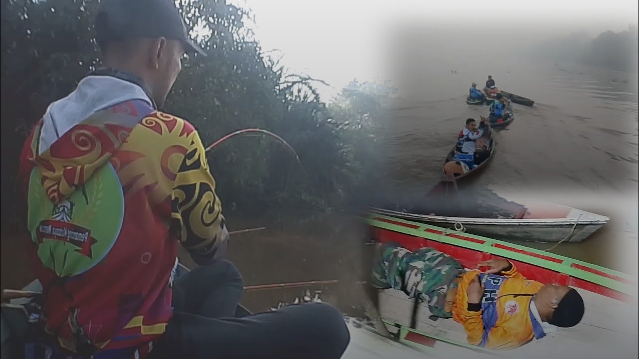 Diluar Perkiraan‼️Mancing Udang Galak Hampir Tidak Dapat Sampan