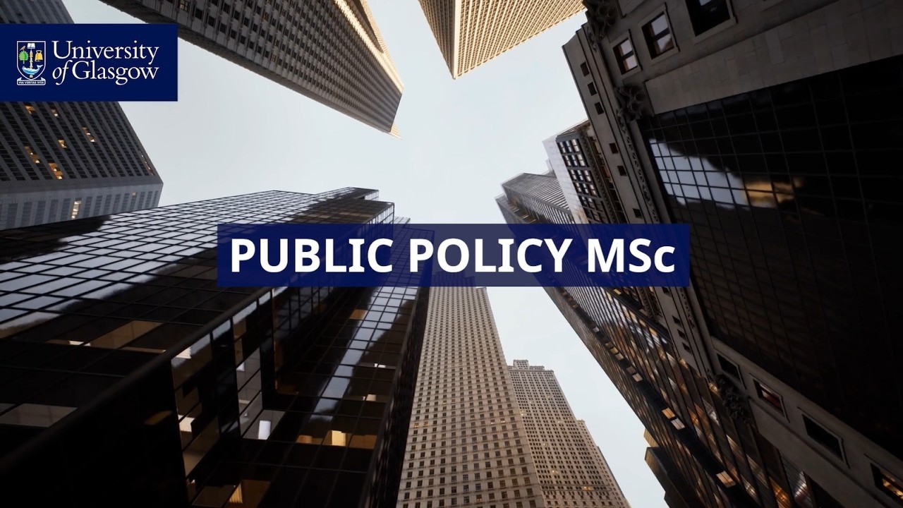 Public Policy MSc - University of Glasgow