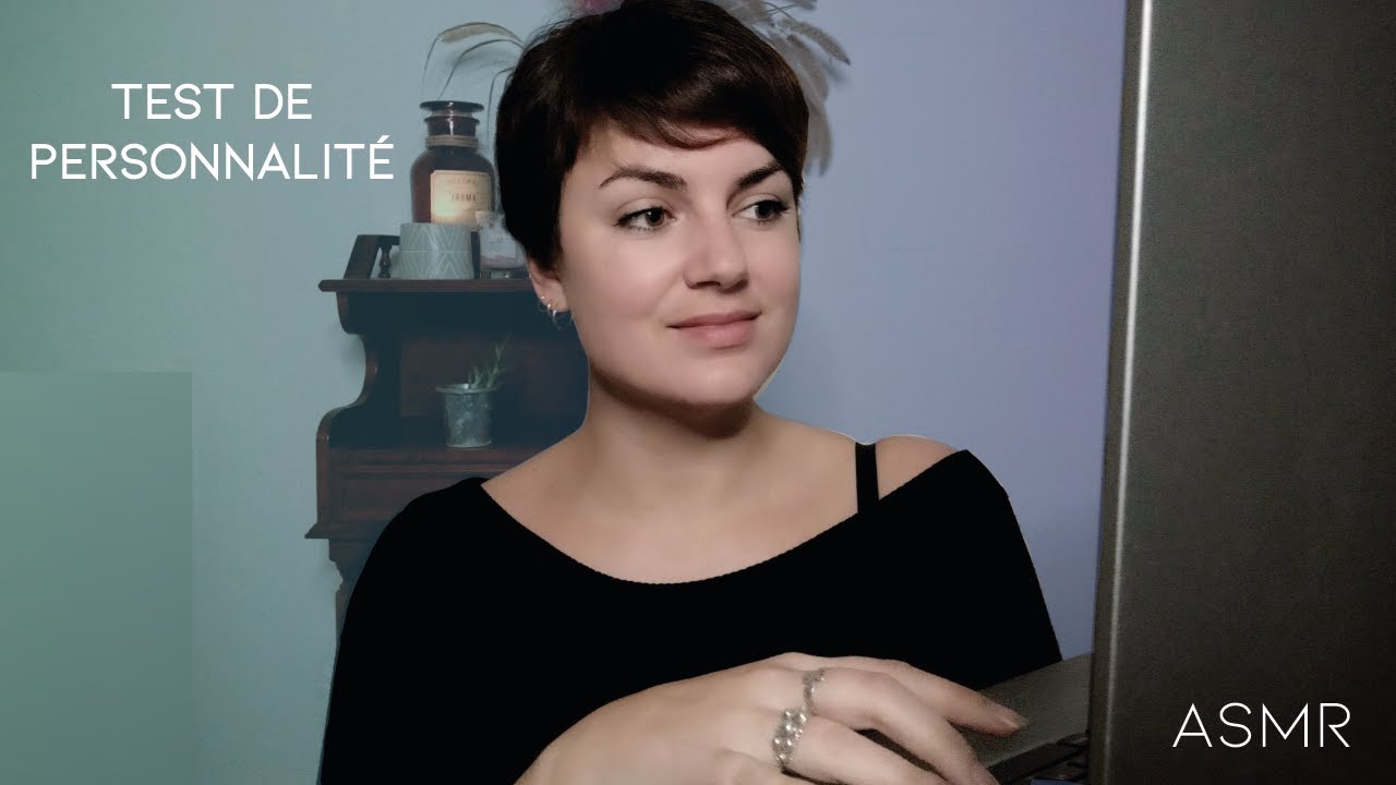 ASMR | ROLEPLAY Test de personnalité et de psychologie (100 questions) 🧠