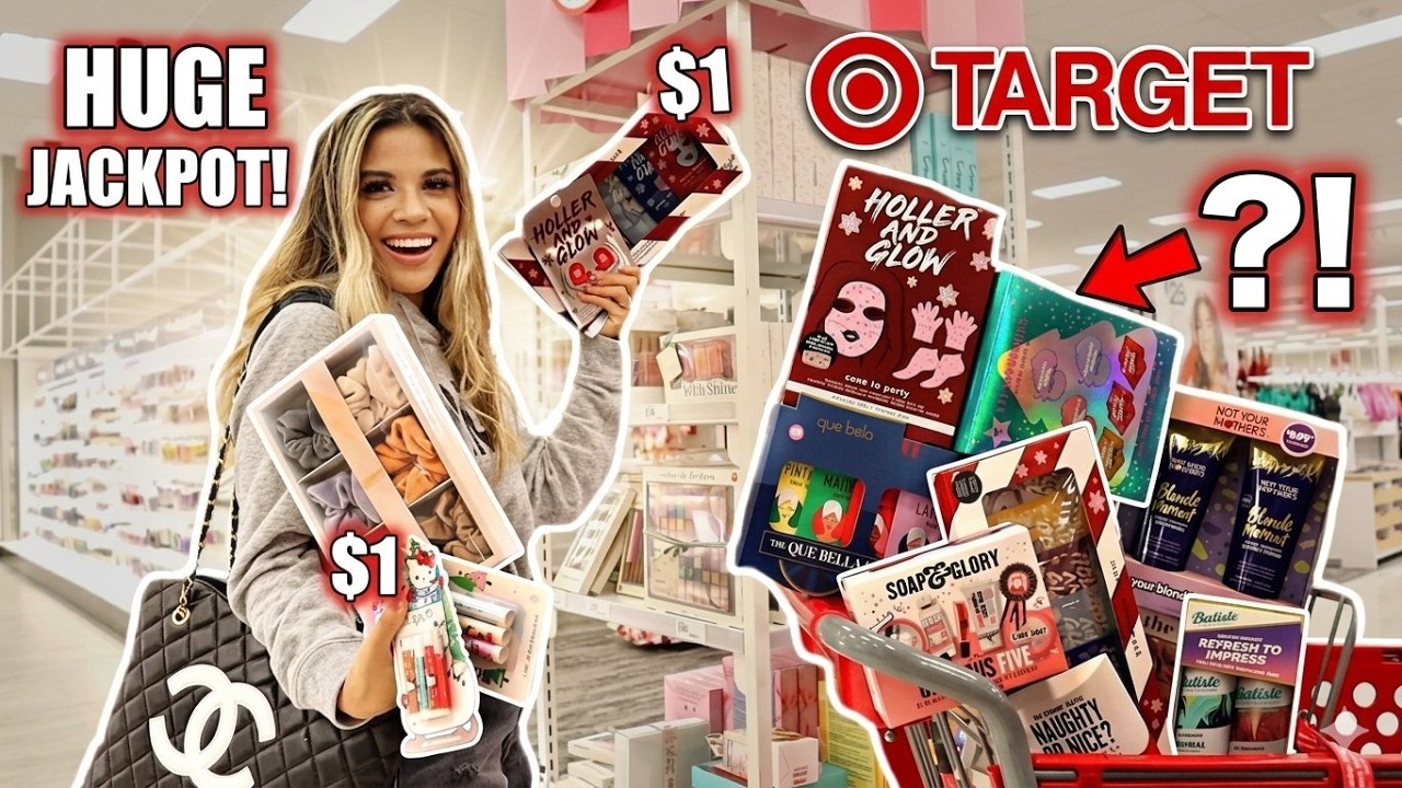 NEW Target Holiday Gift Sets 2026! Extreme Girly Christmas Shopping Spree