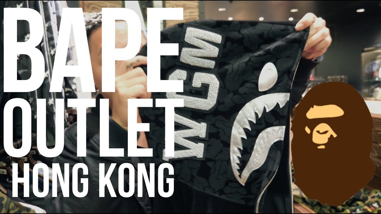 BAPE OUTLET! || HONG KONG