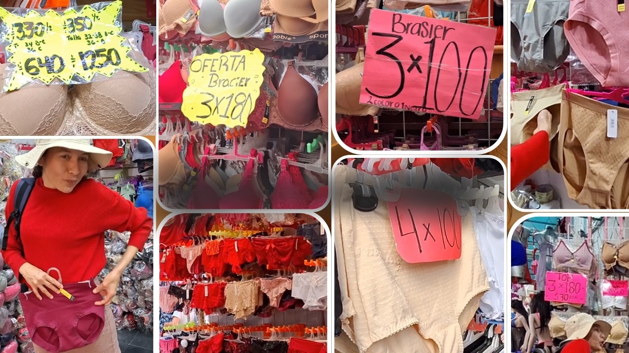 La Ropa Interior más Barata de la CDMX | Ideal para emprender tu negocio 🧺💰😱