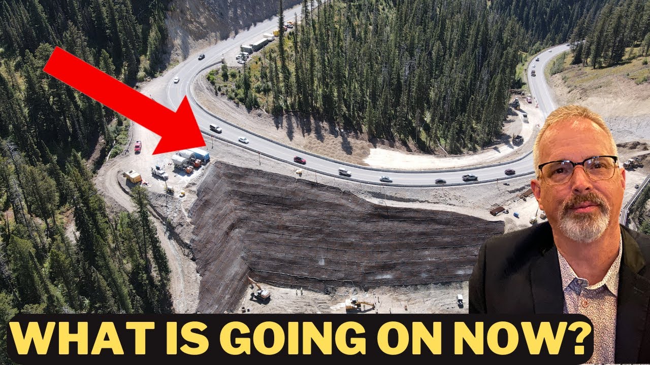 Teton Pass Rebuild Update with Drone Footage
