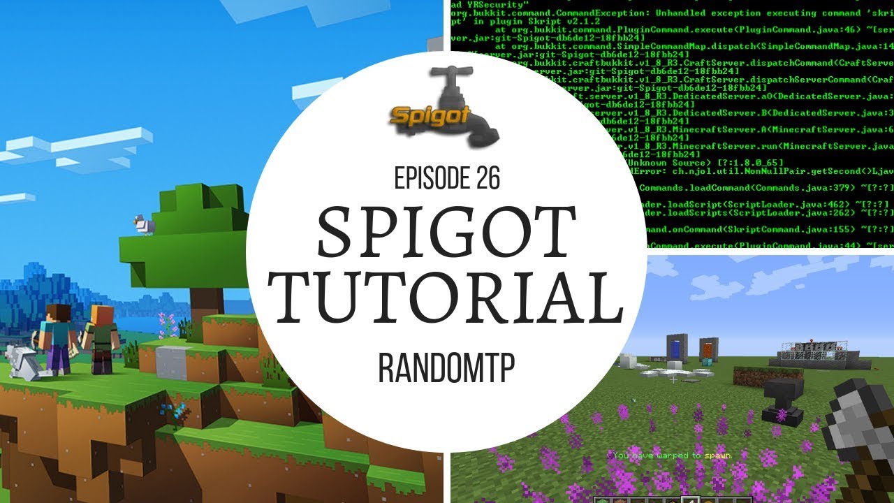 Spigot Plugin Development - 26 - RandomTP Plugin