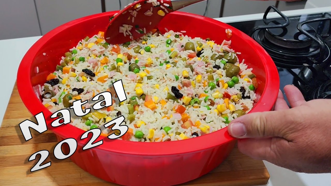 ARROZ À GREGA  NATALINO ESPECIAL DE NATAL 2023