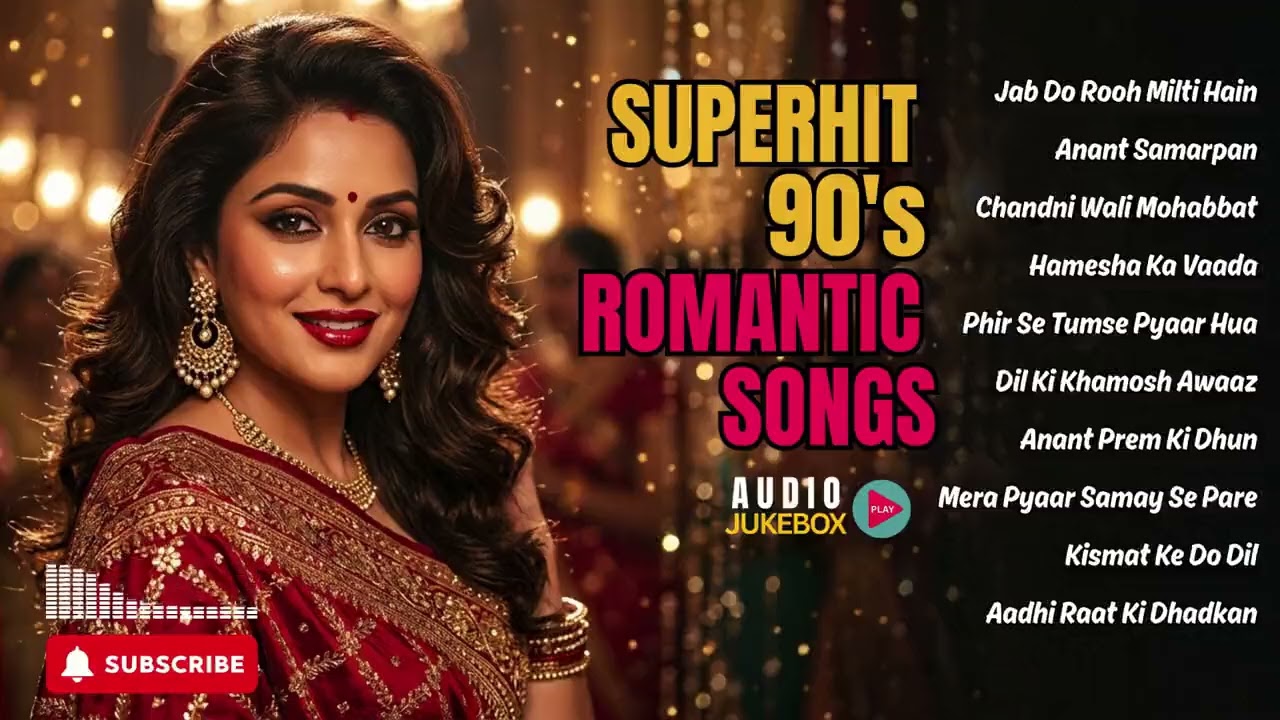 90s Hindi Heart Touching Songs ❤️ Emotional Bollywood Love Playlist