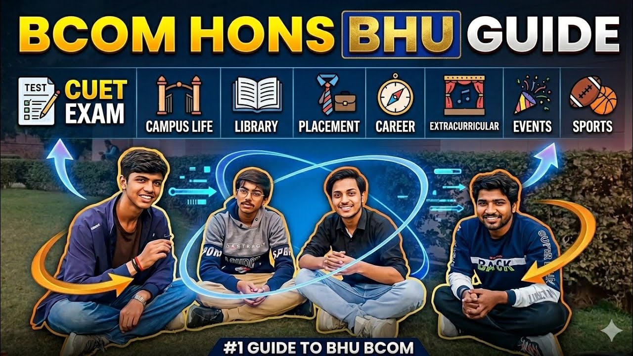 BHU BCOM HONS CUET TOPPER INTERVIEW|| SCORE CAMPUS CLASS ATTENDANCE EVENTS#cuet2026#cuet