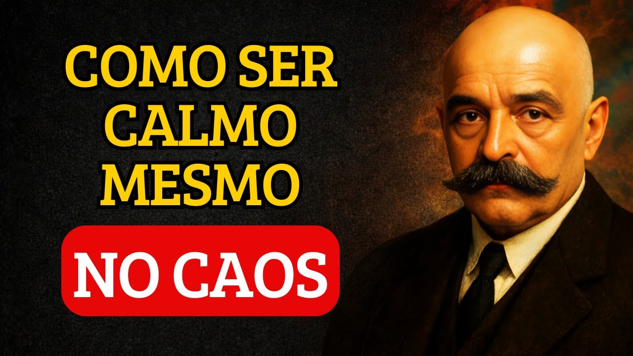 Como Permanecer Sempre CALMO E Centrado No PRESENTE Mesmo Em Meio Ao CAOS | GURDJIEFF
