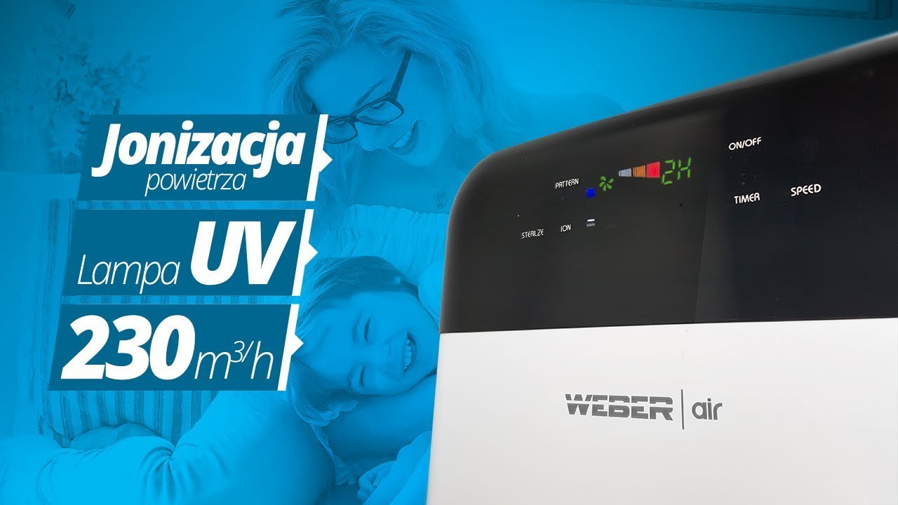 Oczyszczacz powietrza WEBER AIR
