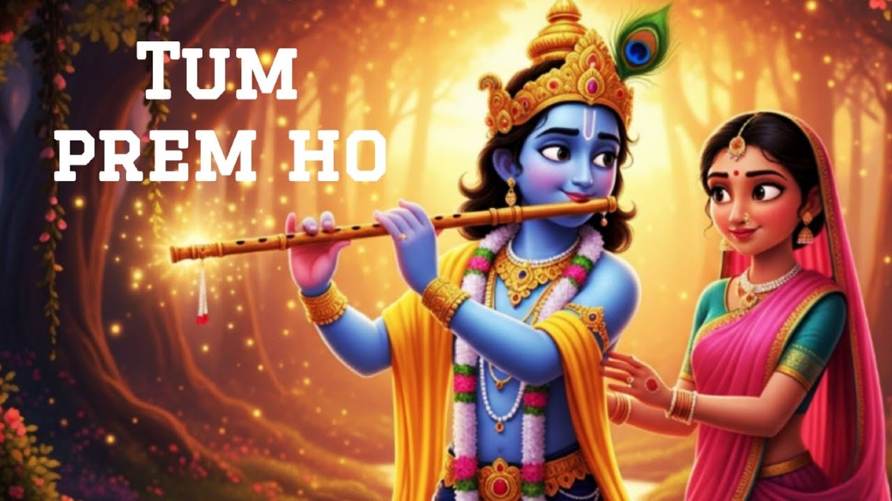 Tum Prem Ho | Krishna Bhakti Song ❤️ | Radha Krishna Love | #bhajan #krishnabhakti