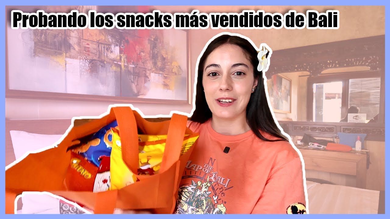 Probando Comida de Bali: Snacks Locales del Mart | Tatiana Esteban