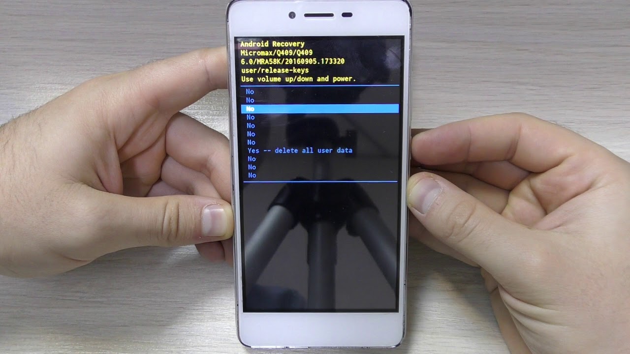 Сброс настроек Micromax Bolt Supreme 6 Q409 (Hard Reset Micromax Q409 Bolt Supreme 6)