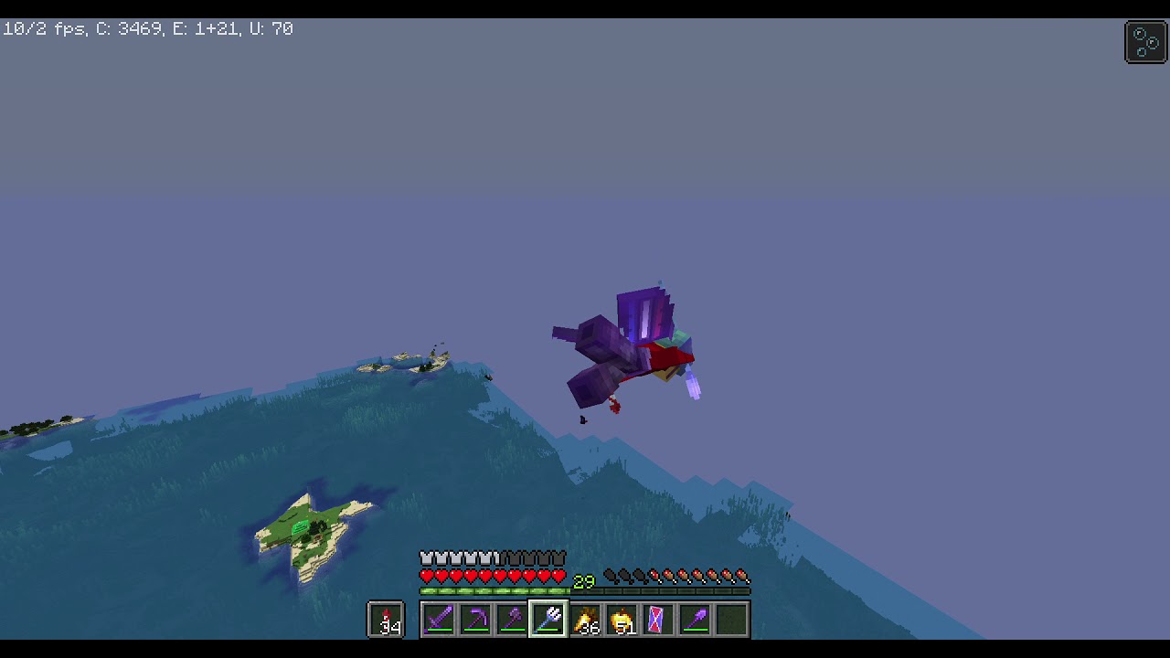 Riptide + Elytra = speed