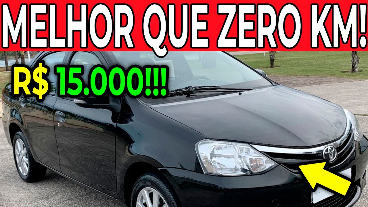 🔥😱 TOP 11 CARROS BARATOS E INQUEBRÁVEIS QUE FAZEM SEU DINHEIRO RENDER EM 2026!