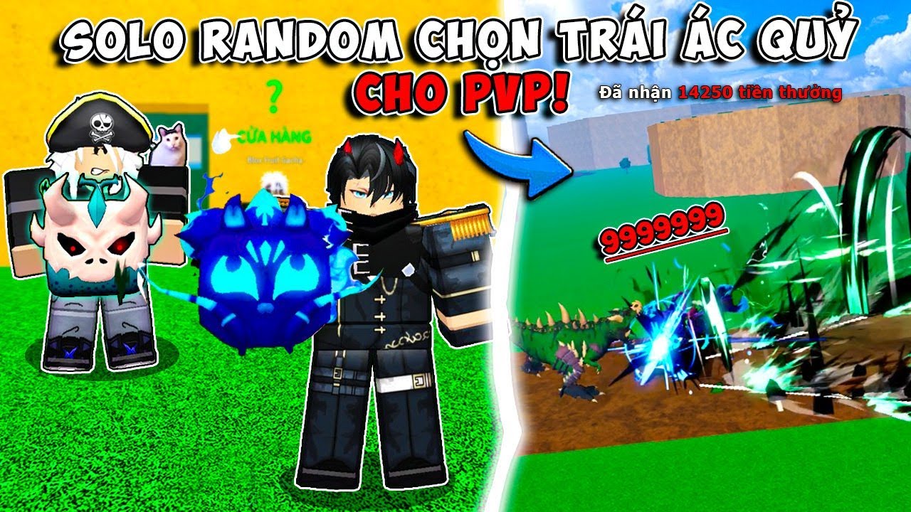 BI HUỲNH CÙNG SNAKE RANDOM TRÁI ÁC QUỶ VÀ PVP NHẬN PHẦN THƯỞNG 4 TRÁI DRAGON | BLOX FRUIT