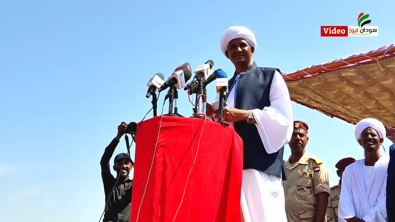 دقلو يشهد تخريج دفعة من حفظة القرآن الكريم بمنطقة ود السفوري بولاية النيل الأبيض