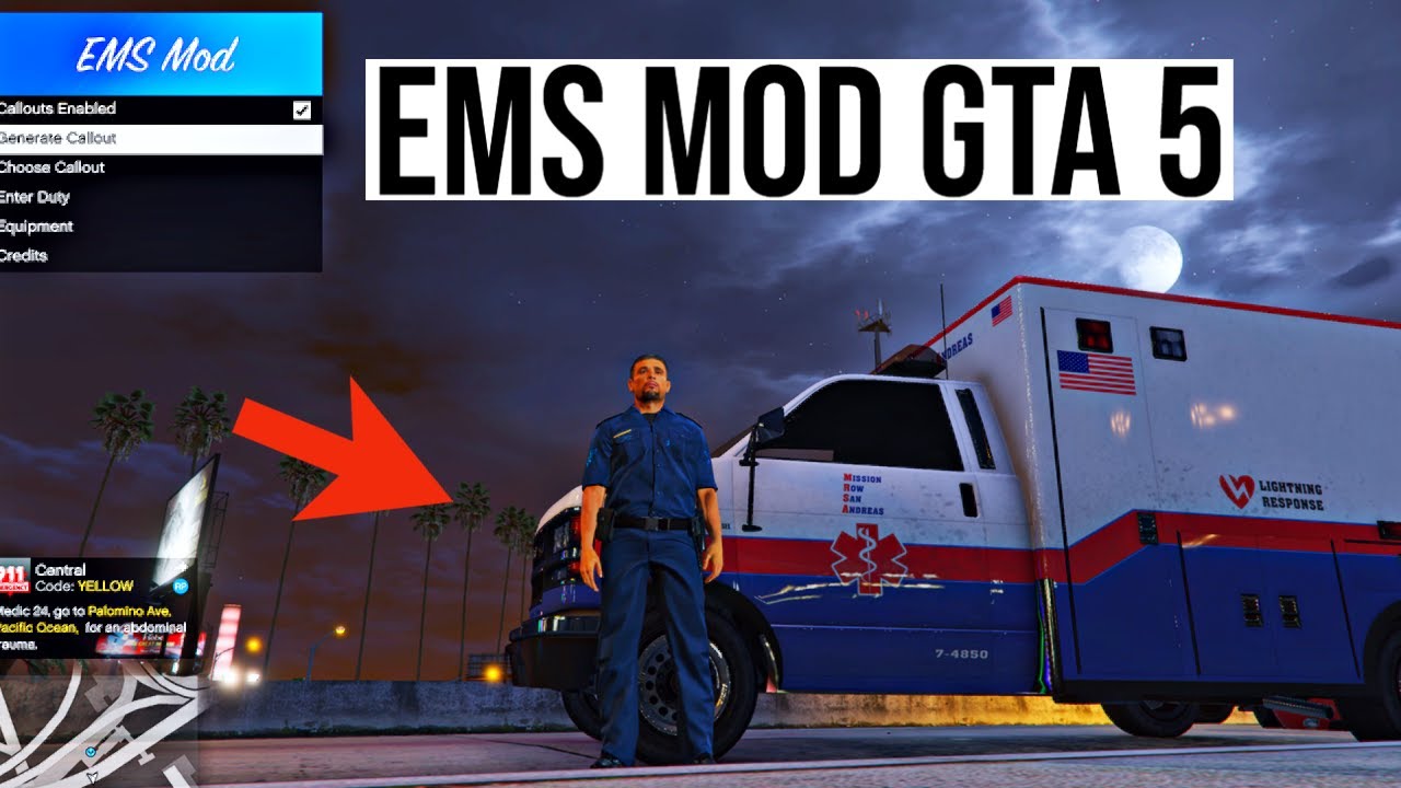 HOW TO INSTALL THE EMS MOD GTA 5 2020 | Install and gameplay of the EMS Mod in GTA 5 | PC MOD