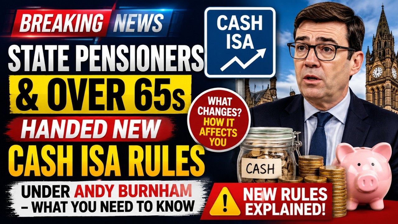 State pensioners and over 65s handed new Cash ISA rules under Andy Burnham &ndash; what you need to know