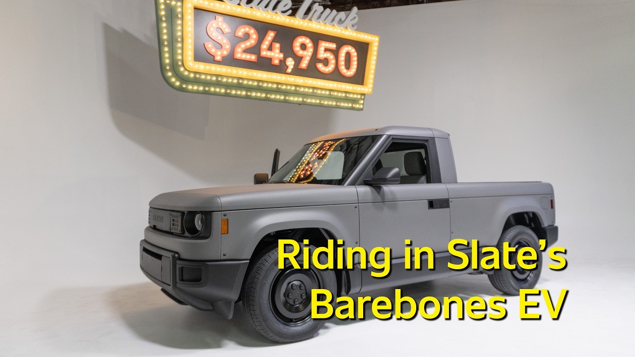 We Ride Along in Slate's $25,000 Electric Pickup
